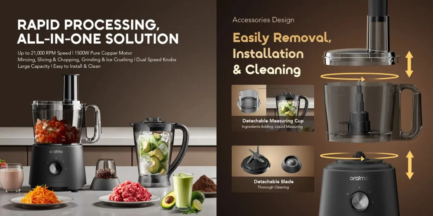 Oraimo OmniBlend Multifunctional Blender Price in BD