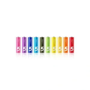 Xiaomi ZMI Rainbow 1.5V AA Alkaline Battery Set