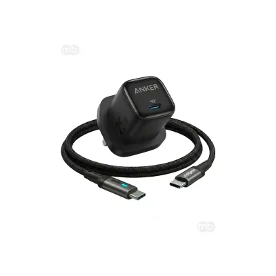 Anker 25W PD & PPS Fast Charger with USB-C to USB-C Cable Combo