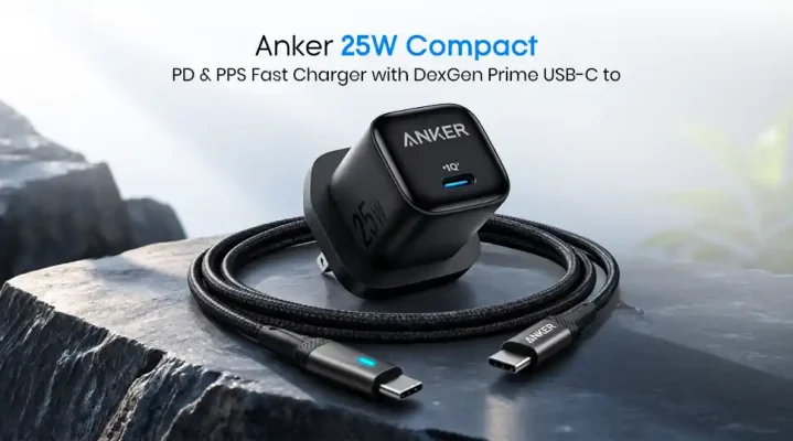 Anker 25W PD & PPS Fast Charger Price in Bangladesh