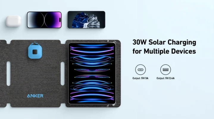 Anker SOLIX PS30 30W Portable Solar Panel Price in Bangladesh
