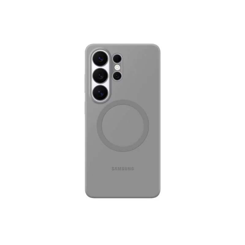Galaxy S26 Ultra Silicone Magnet Case Gray Galaxy S26 Ultra Silicone Magnet Case