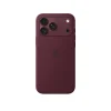 iPhone 18 Pro Max Silicone Case with MagSafe Burgundy