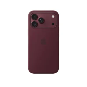 iPhone 18 Pro Max Silicone Case with MagSafe Burgundy