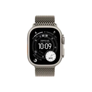 Apple Watch Ultra 3 Titanium Milanese Loop Natural