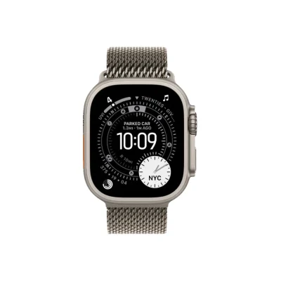 Apple Watch Ultra 3 Titanium Milanese Loop