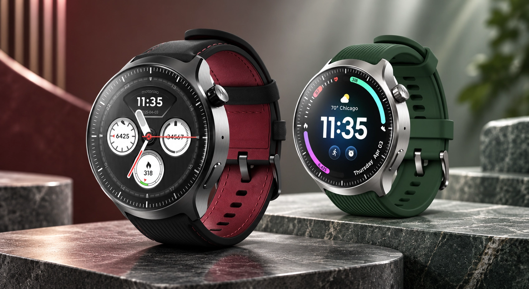 Cinematic Motorola Smartwatch Duo